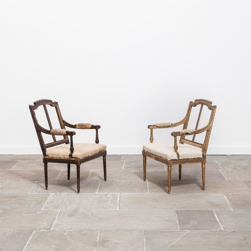 NEAR PAIR OF 19TH CENTURY SMALL BEDROOM CHAIRS - ADDITIONAL PHOTO 2