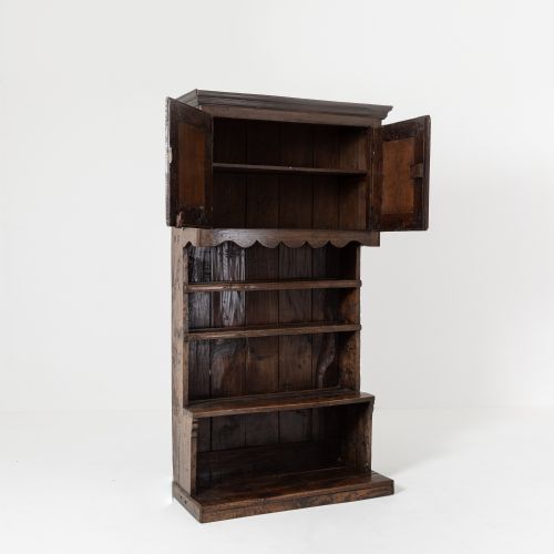 18TH CENTURY PROVINCIAL FRENCH OAK CUPBOARD - ADDITIONAL PHOTO 5