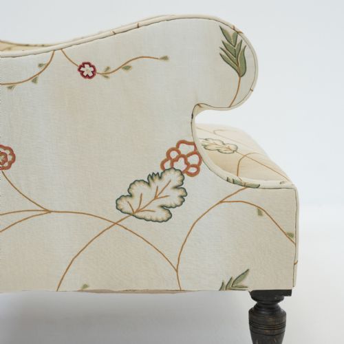 PAIR OF VICTORIAN CREWELWORK ARMCHAIRS - ADDITIONAL PHOTO 10