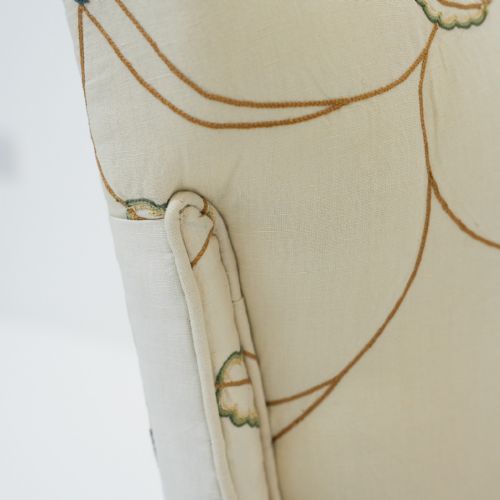 PAIR OF VICTORIAN CREWELWORK ARMCHAIRS - ADDITIONAL PHOTO 11
