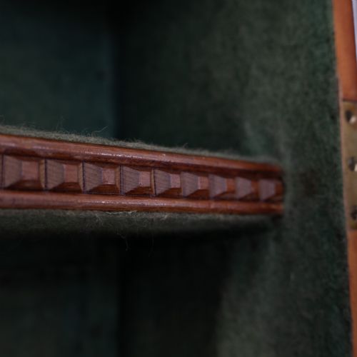 19TH CENTURY TWOPART GUN CABINET - ADDITIONAL PHOTO 12