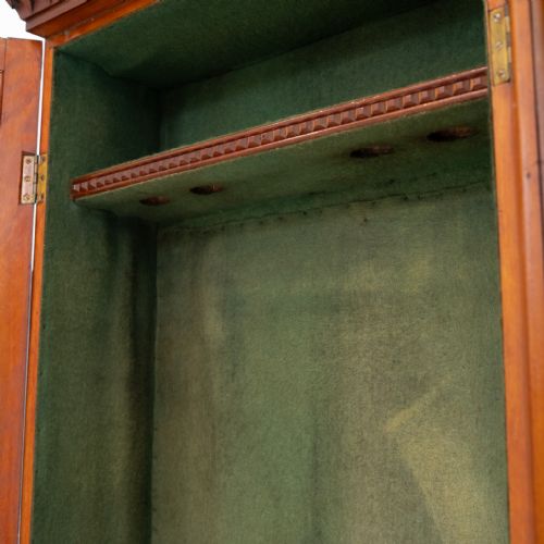 19TH CENTURY TWOPART GUN CABINET - ADDITIONAL PHOTO 18