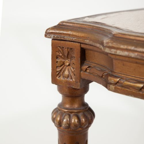 PAIR OF 19TH CENTURY CONTINENTAL GILT SIDE CHAIRS - ADDITIONAL PHOTO 6
