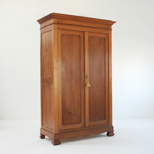 fig 1. 19th Century French Mahogany Armoire