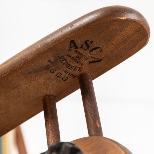 EARLY 20TH CENTURY FRENCH STEAMER DECK CHAIR - ADDITIONAL PHOTO 2