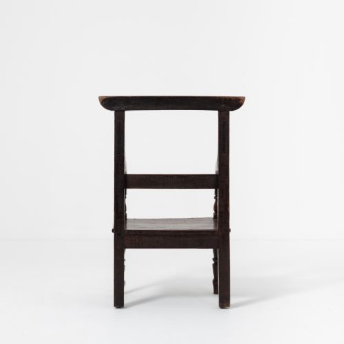 19TH CENTURY OAK AND ELM ARMCHAIR - ADDITIONAL PHOTO 2