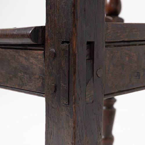 19TH CENTURY OAK AND ELM ARMCHAIR - ADDITIONAL PHOTO 7