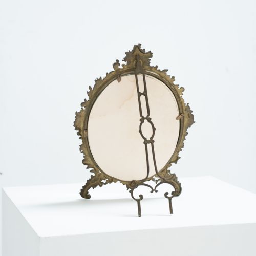 EARLY 20THCENTURY FRENCH ROCOCOSTYLE VANITY MIRROR - ADDITIONAL PHOTO 2