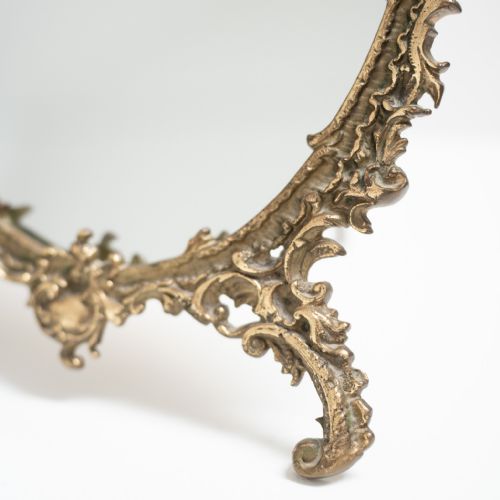 EARLY 20THCENTURY FRENCH ROCOCOSTYLE VANITY MIRROR - ADDITIONAL PHOTO 5