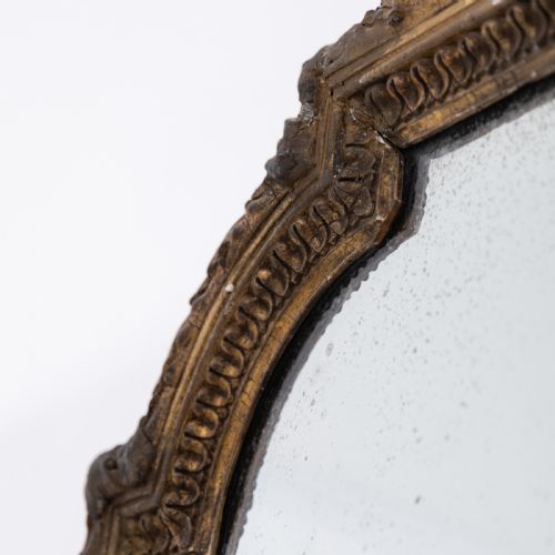 VERY LARGE VICTORIAN GILTWOOD MIRROR - ADDITIONAL PHOTO 4