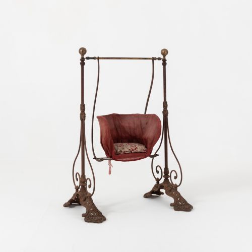 Victorian Cast Iron Ornate Child’s Swing