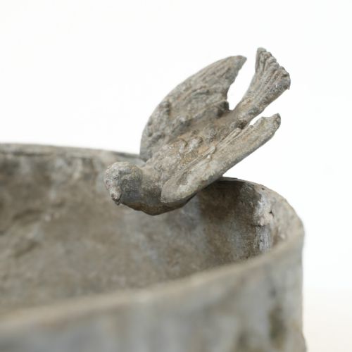 VICTORIAN LEAD PLANTER BIRD BATH - ADDITIONAL PHOTO 5