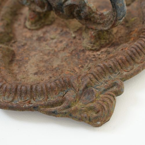 VICTORIAN CAST IRON BOOT SCRAPER - ADDITIONAL PHOTO 4