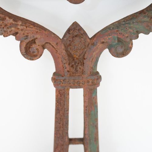 VICTORIAN CAST IRON TABLE BASES - ADDITIONAL PHOTO 2