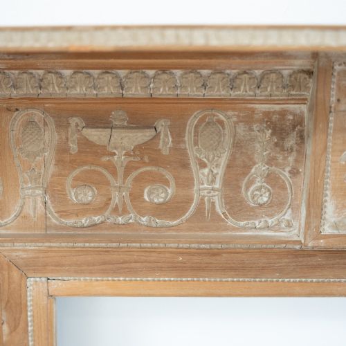 VICTORIAN CARVED PINE FIREPLACE SURROUND - ADDITIONAL PHOTO 5