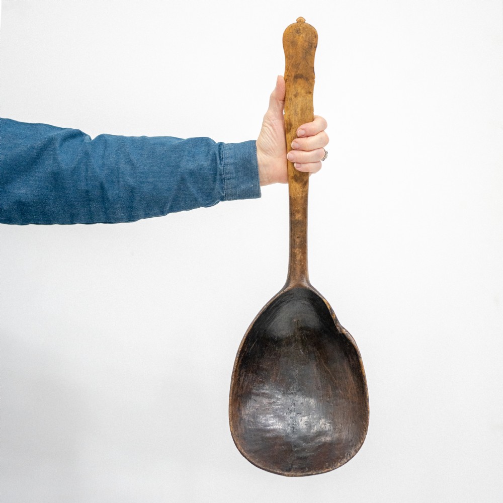 Early 20th Century Engraved Scandinavian Spoon
