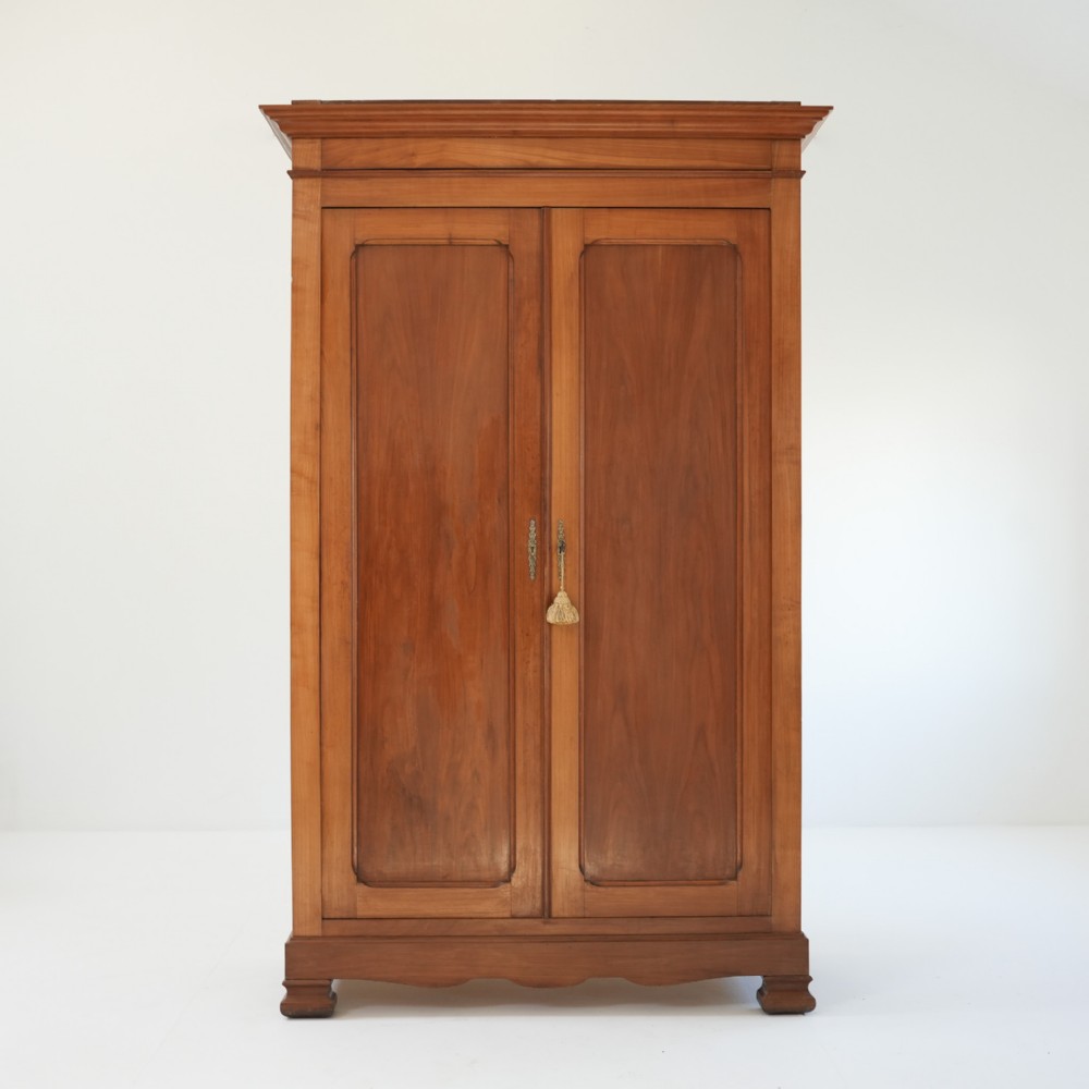 19th Century French Mahogany Armoire
