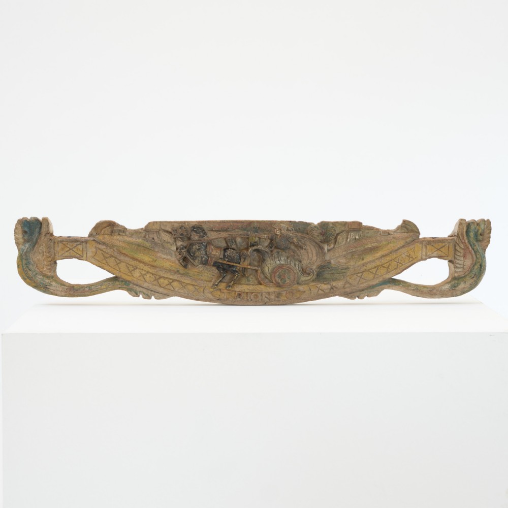 19th Century Italian Polychrome Carving