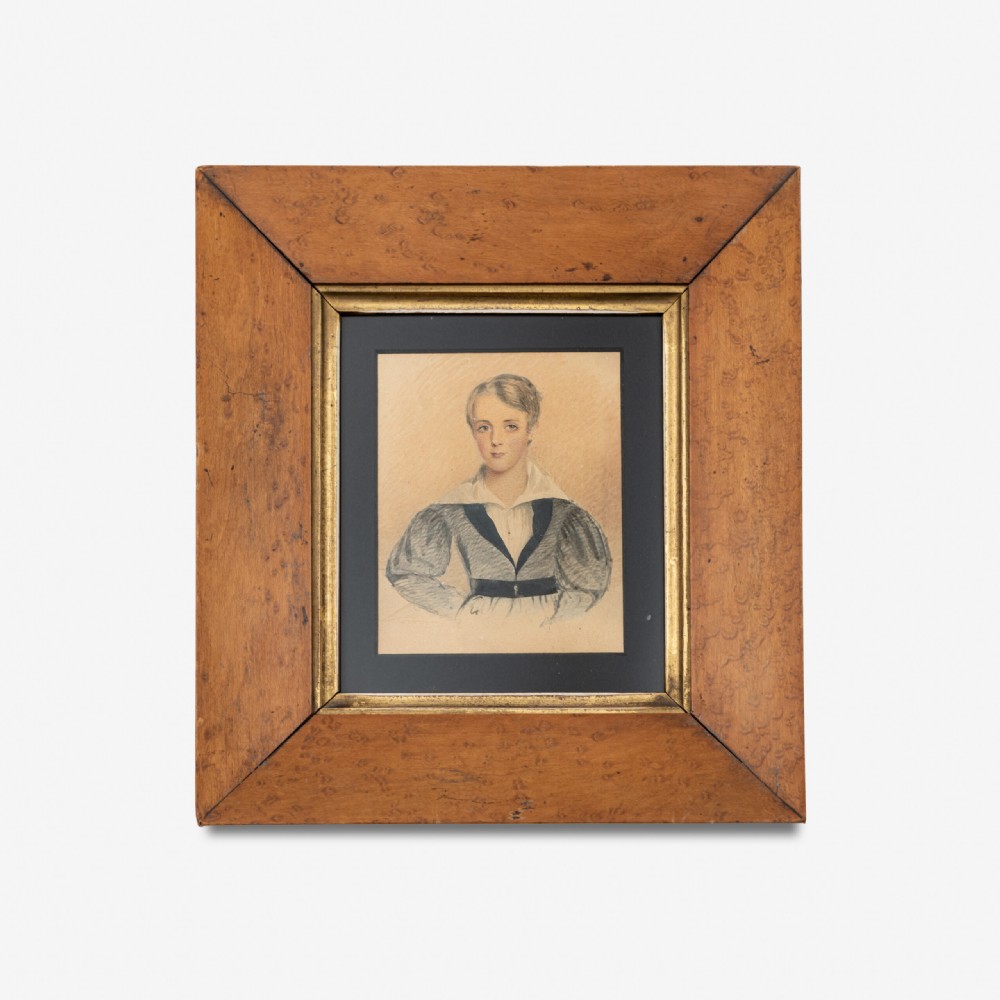 19th Century Watercolour Portrait