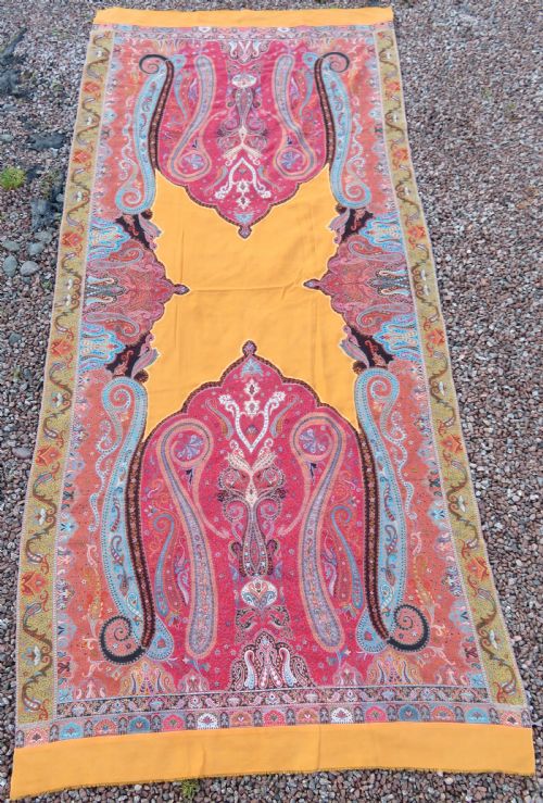 Very Fine Jamawar Shawl,kashmir India,mid 19th Century.