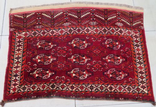 9 GUL YOMUT TURKMEN CHUVAL MAKE GREAT WALL ART - ADDITIONAL PHOTO 1