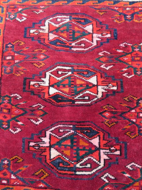 9 GUL YOMUT TURKMEN CHUVAL MAKE GREAT WALL ART - ADDITIONAL PHOTO 3