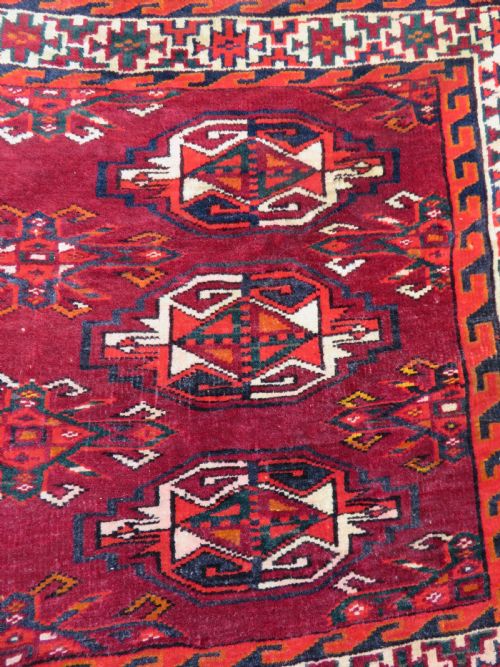 9 GUL YOMUT TURKMEN CHUVAL MAKE GREAT WALL ART - ADDITIONAL PHOTO 5