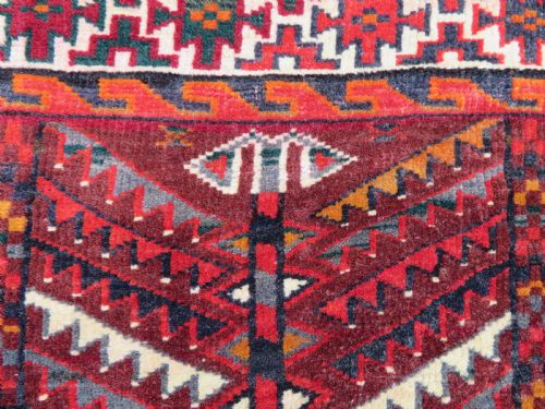 9 GUL YOMUT TURKMEN CHUVAL MAKE GREAT WALL ART - ADDITIONAL PHOTO 7