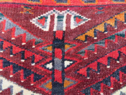 9 GUL YOMUT TURKMEN CHUVAL MAKE GREAT WALL ART - ADDITIONAL PHOTO 17