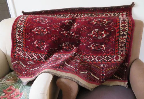 9 GUL YOMUT TURKMEN CHUVAL MAKE GREAT WALL ART - ADDITIONAL PHOTO 22