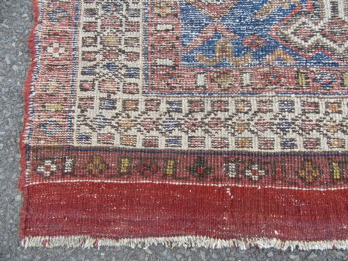 WONDERFUL SUBTLE WEAR ANTIQUE COUNTRY HOUSE SHABBY CHIC AFSHAR RUG - ADDITIONAL PHOTO 24