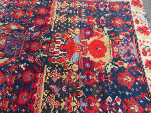 HIGHLY UNUSUAL ABSTRACT ANTIQUE COUNTRY HOUSE SHABBY CHIC KURDISH KURDISTAN RUG - ADDITIONAL PHOTO 21