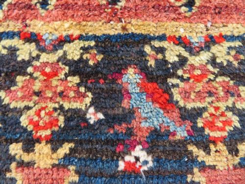 HIGHLY UNUSUAL ABSTRACT ANTIQUE COUNTRY HOUSE SHABBY CHIC KURDISH KURDISTAN RUG - ADDITIONAL PHOTO 22