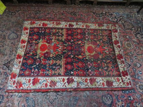 HIGHLY UNUSUAL ABSTRACT ANTIQUE COUNTRY HOUSE SHABBY CHIC KURDISH KURDISTAN RUG - ADDITIONAL PHOTO 30