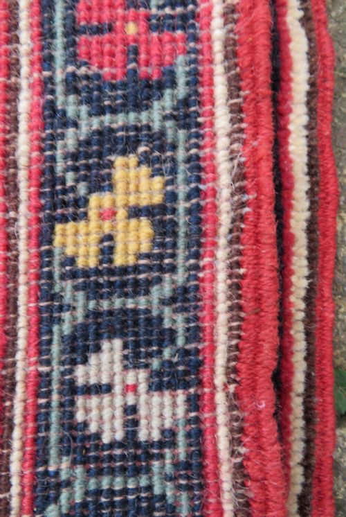 UNUSUAL OLD QUCHAN KURD KURDISH RUG STUNNING BOTEH DESIGN 198CM X 138CM - ADDITIONAL PHOTO 22