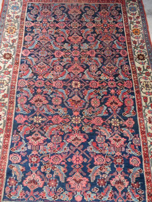 ANTIQUE BIJAR BIDJAR TRIBAL VILLAGE RUG KURDISH TRIBES OF BIJAR 224CM X 139CM - ADDITIONAL PHOTO 3