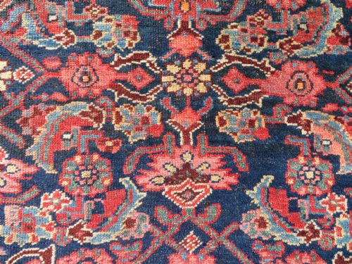 ANTIQUE BIJAR BIDJAR TRIBAL VILLAGE RUG KURDISH TRIBES OF BIJAR 224CM X 139CM - ADDITIONAL PHOTO 6