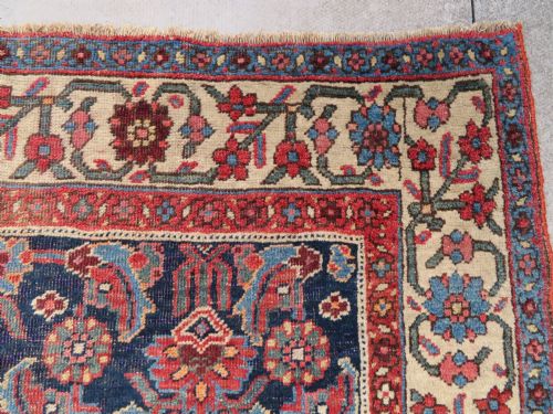 ANTIQUE BIJAR BIDJAR TRIBAL VILLAGE RUG KURDISH TRIBES OF BIJAR 224CM X 139CM - ADDITIONAL PHOTO 9