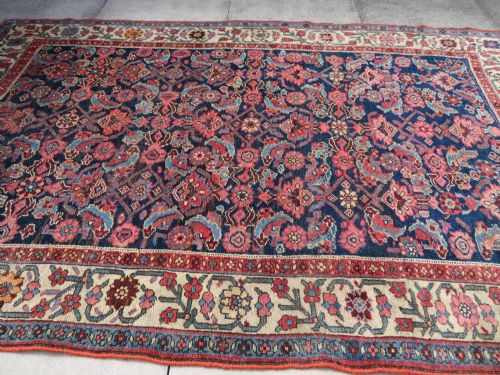ANTIQUE BIJAR BIDJAR TRIBAL VILLAGE RUG KURDISH TRIBES OF BIJAR 224CM X 139CM - ADDITIONAL PHOTO 16