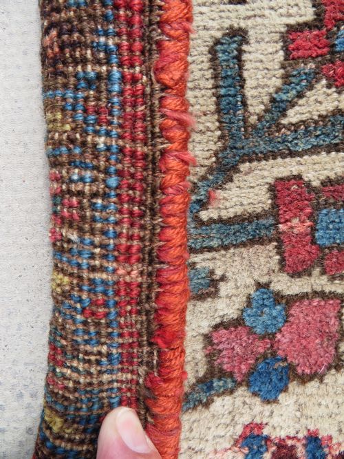 ANTIQUE BIJAR BIDJAR TRIBAL VILLAGE RUG KURDISH TRIBES OF BIJAR 224CM X 139CM - ADDITIONAL PHOTO 18