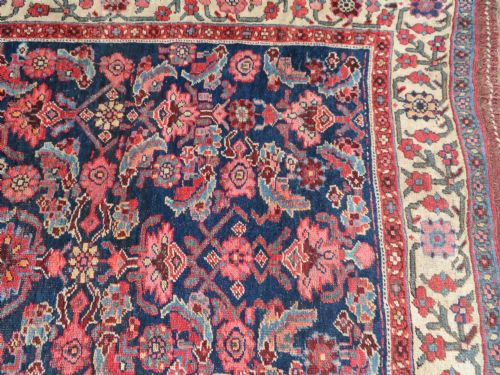 ANTIQUE BIJAR BIDJAR TRIBAL VILLAGE RUG KURDISH TRIBES OF BIJAR 224CM X 139CM - ADDITIONAL PHOTO 19