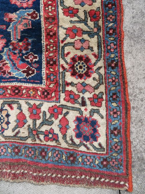 ANTIQUE BIJAR BIDJAR TRIBAL VILLAGE RUG KURDISH TRIBES OF BIJAR 224CM X 139CM - ADDITIONAL PHOTO 20