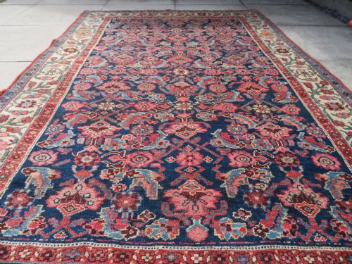 ANTIQUE BIJAR BIDJAR TRIBAL VILLAGE RUG KURDISH TRIBES OF BIJAR 224CM X 139CM - ADDITIONAL PHOTO 21