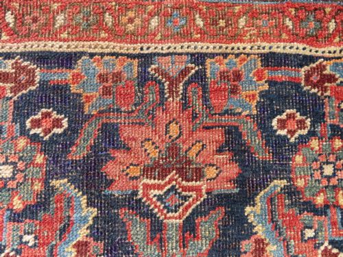 ANTIQUE BIJAR BIDJAR TRIBAL VILLAGE RUG KURDISH TRIBES OF BIJAR 224CM X 139CM - ADDITIONAL PHOTO 23