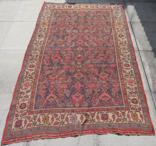 ANTIQUE BIJAR BIDJAR TRIBAL VILLAGE RUG KURDISH TRIBES OF BIJAR 224CM X 139CM - ADDITIONAL PHOTO 24
