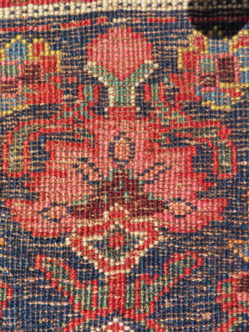 ANTIQUE BIJAR BIDJAR TRIBAL VILLAGE RUG KURDISH TRIBES OF BIJAR 224CM X 139CM - ADDITIONAL PHOTO 25