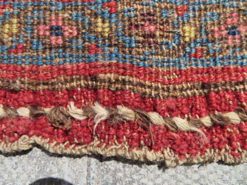 ANTIQUE BIJAR BIDJAR TRIBAL VILLAGE RUG KURDISH TRIBES OF BIJAR 224CM X 139CM - ADDITIONAL PHOTO 26