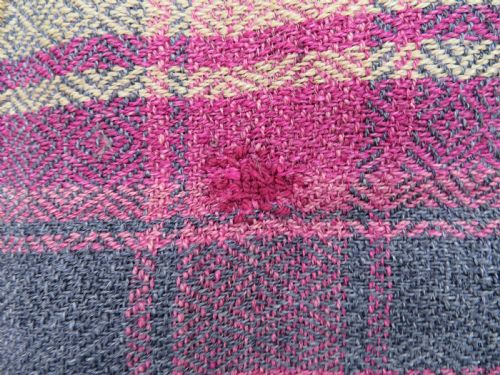 RARE ANTIQUE MOJ MOWJ JAJIM FLAT WEAVE TEXTILE WALL HANGING FLOOR SPREAD RUG BAKHTIARI TRIBES OF THE CHAR MAHALWEST PERSIA 205CM X 179CM - ADDITIONAL PHOTO 10