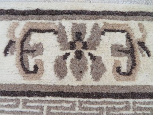 OLD NEPALESE RUG INNER ASIA AUTONOMOUS BORDER REGION 170CM X 90CM - ADDITIONAL PHOTO 10