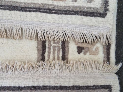 OLD NEPALESE RUG INNER ASIA AUTONOMOUS BORDER REGION 170CM X 90CM - ADDITIONAL PHOTO 15